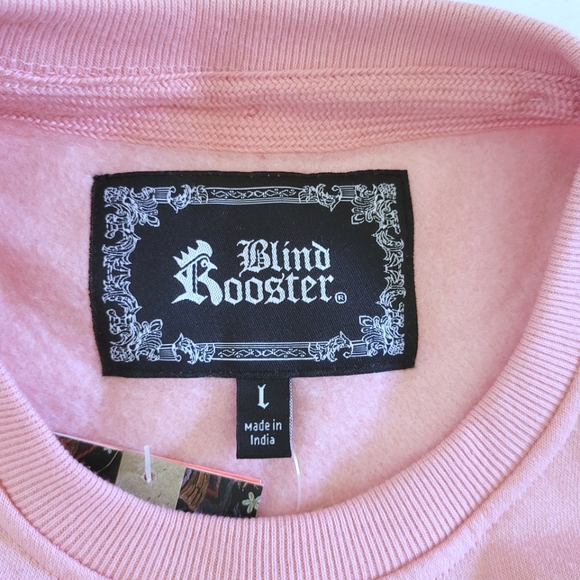 Blind😎 Rooster🐓 "Los Angeles California"🌴 Graphic Sweatshirt - NWT - Picture 5 of 15